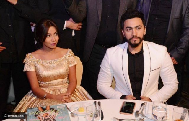 تعليقات قاسية على صورة قديمة لتامر حسني وشيرين عبد الوهاب: 