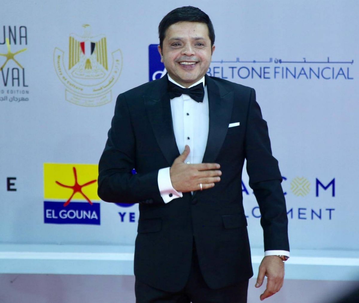 محمد هنيدي يكشف كيف عرف بمفاجأة مهرجان الجونة له في حفل الختام