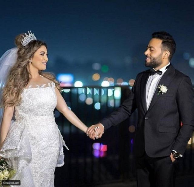 تامر وزوجته سمر