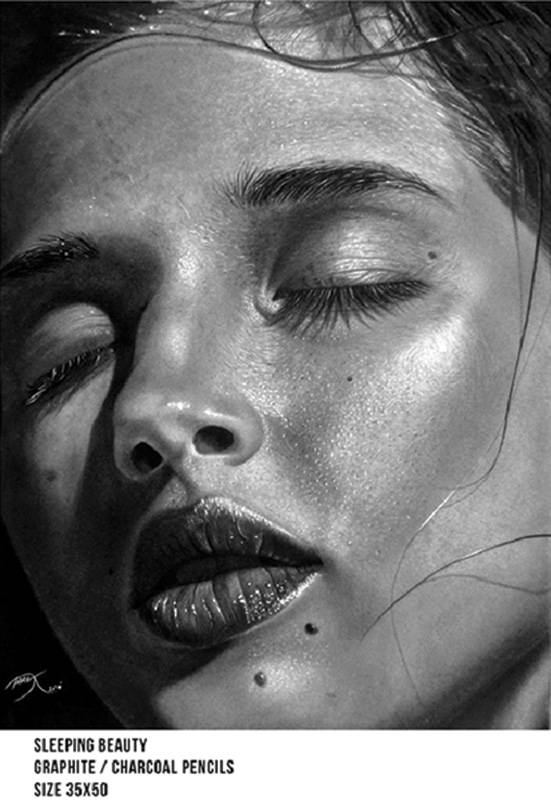 من أعمال الفنان محمد طارق الشناوي