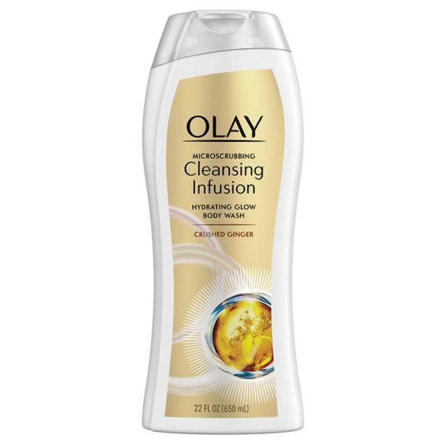 Olay Microscrubbing Cleansing Infusion Crushed Ginger Body Wash
