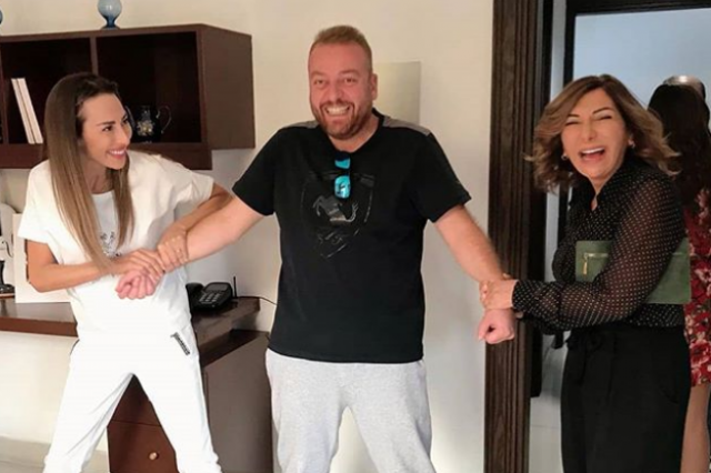 بالصور - ورد الخال وهيام ابو شديد في شجار بسبب مخرج 