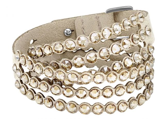 Power Bracelet Brown Swarovski