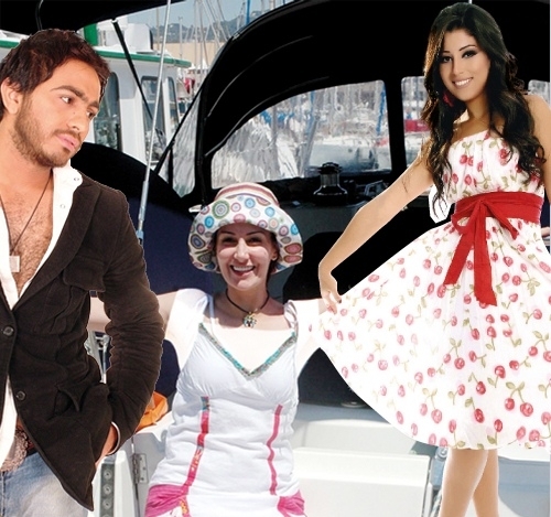 نجوم الفنّ  في إجازة الصيف