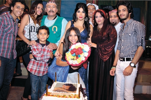 'ليلة إسكندراني' تحتفل بعيد ميلاد غادة إبراهيم