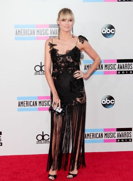 Heidi Klum in Marchesa Heidi Klum in Marchesa