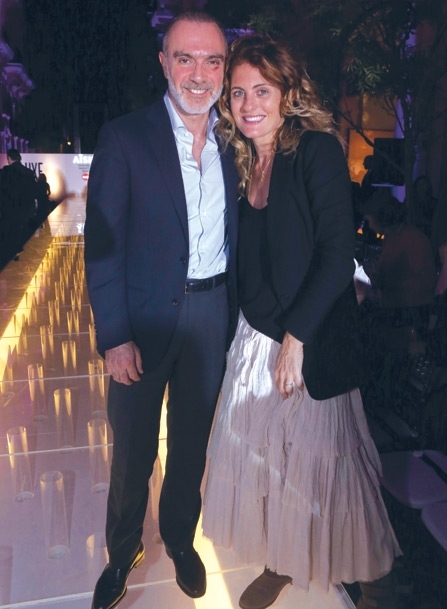 فيليب دو بيسترس وعقيلته