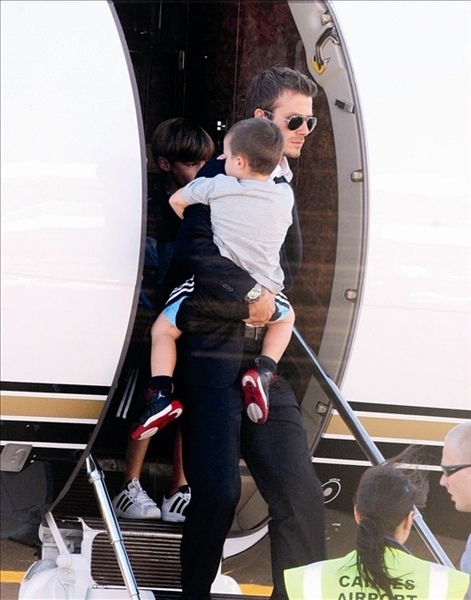 ديفيد وفكتوريا بيكهام في إجازة خاطفة