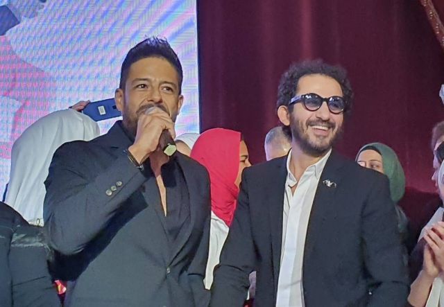 أحمد حلمي مع محمد حماقي (2)