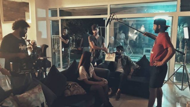 من كواليس التصوير