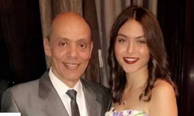 نور ووالدها عصام إمام