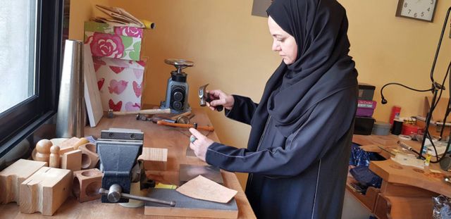 مصمّمة المجوهرات عبير بغدادي:
وضعت رؤيتي في التصاميم وحافظت على الطابع المعاصر