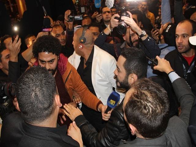 بالفيديو - في العرض الخاص لفيلم 