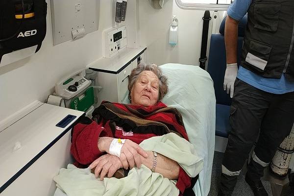 زينب الكفراوي في المستشفى