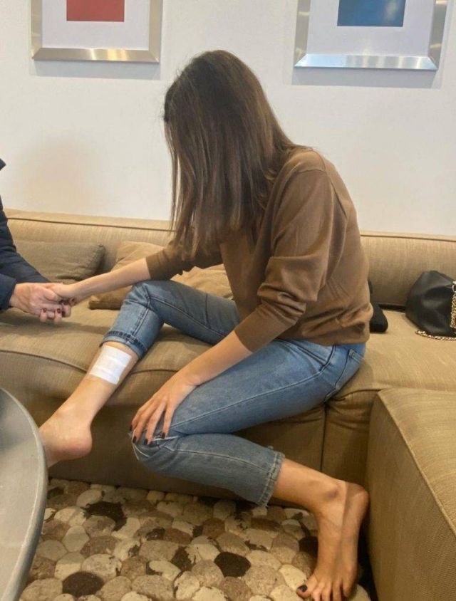 اصابة نانسي عجرم