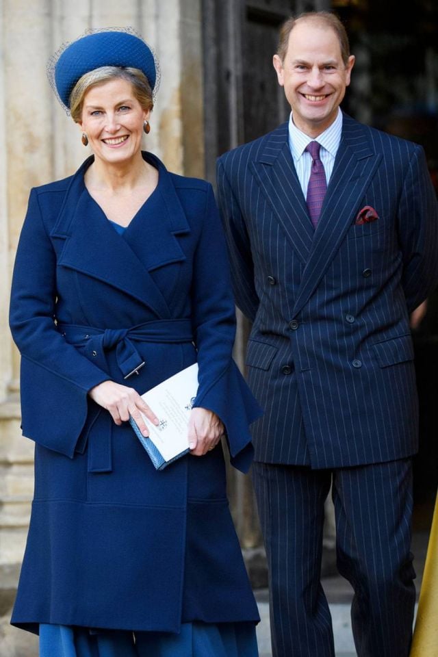 الأمير إدوارد وزوجته صوفي رايس جونز