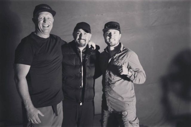 أحمد السقا مع أندرو ماكنزي