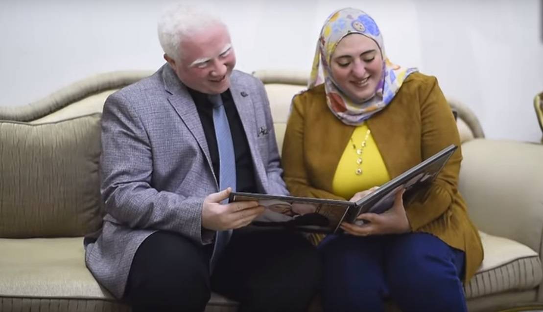 أحمد ومنار قصة حب تحدت الشمس