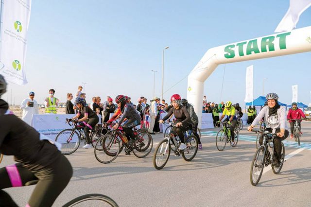 الاتحاد السعودي للرياضة 
يختتم سباق الدرّاجات الهوائية للسيدات