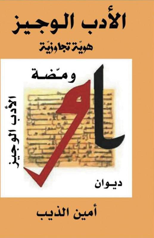 ديوان ومضة للكاتب أمين الذيب