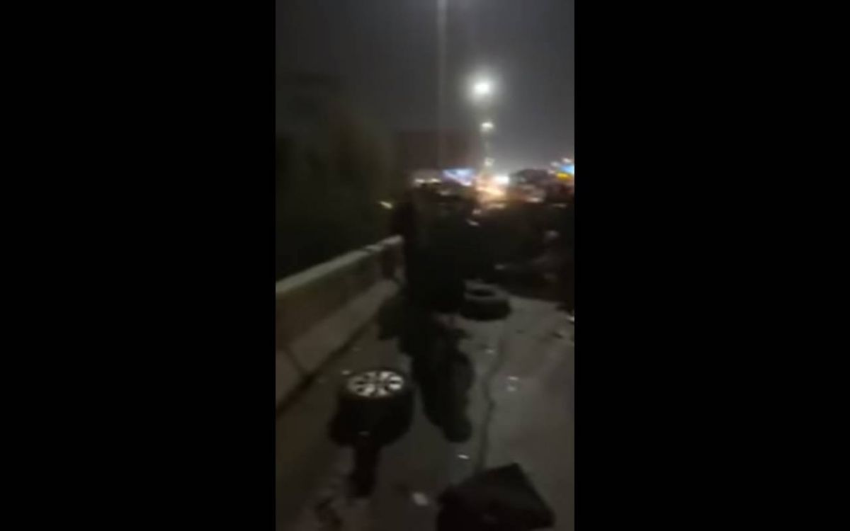 بالفيديو - شابان يوثقان آخر لحظاتهما في الحياة