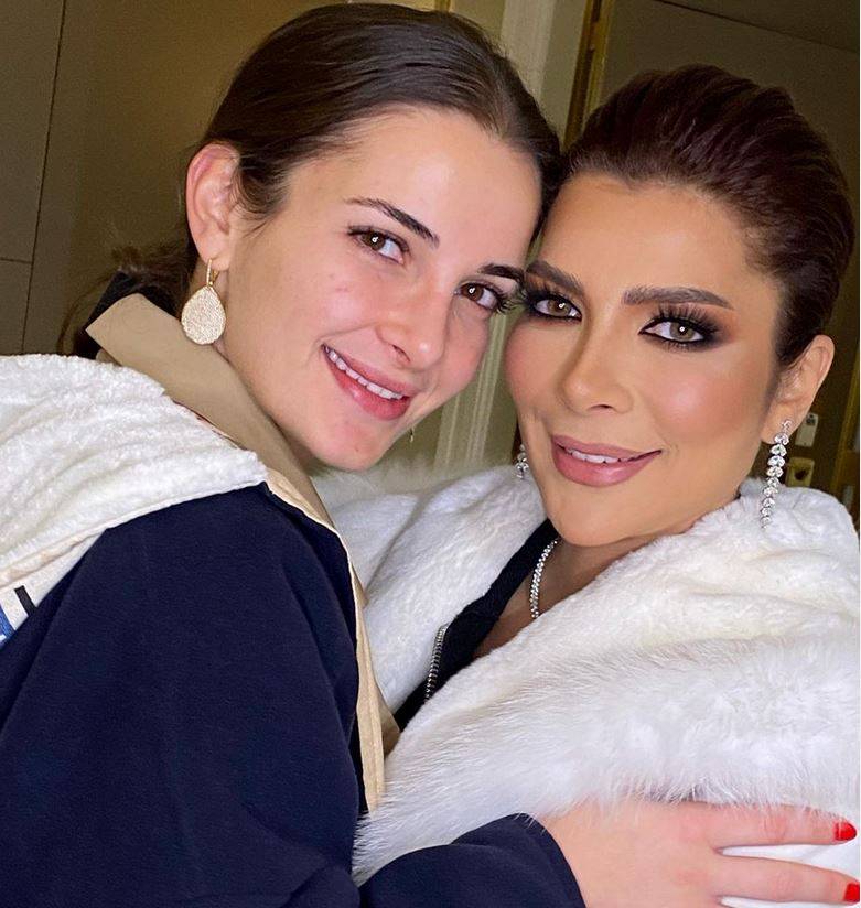 بالصور  - بعد طلاق والدتها تساؤلات حول التقارب بين ابنة اصالة ووالدها