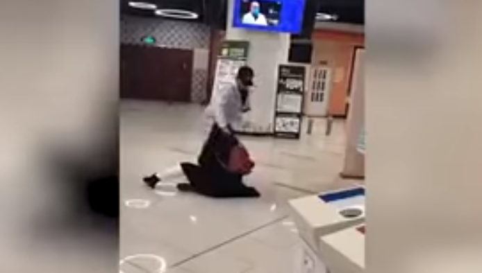 10 ملايين مشاهدة لفيديو امرأة تتعرض للصفع بسبب فحص كورونا