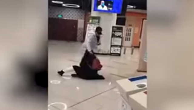 10 ملايين مشاهدة لفيديو امرأة تتعرض للصفع بسبب فحص كورونا