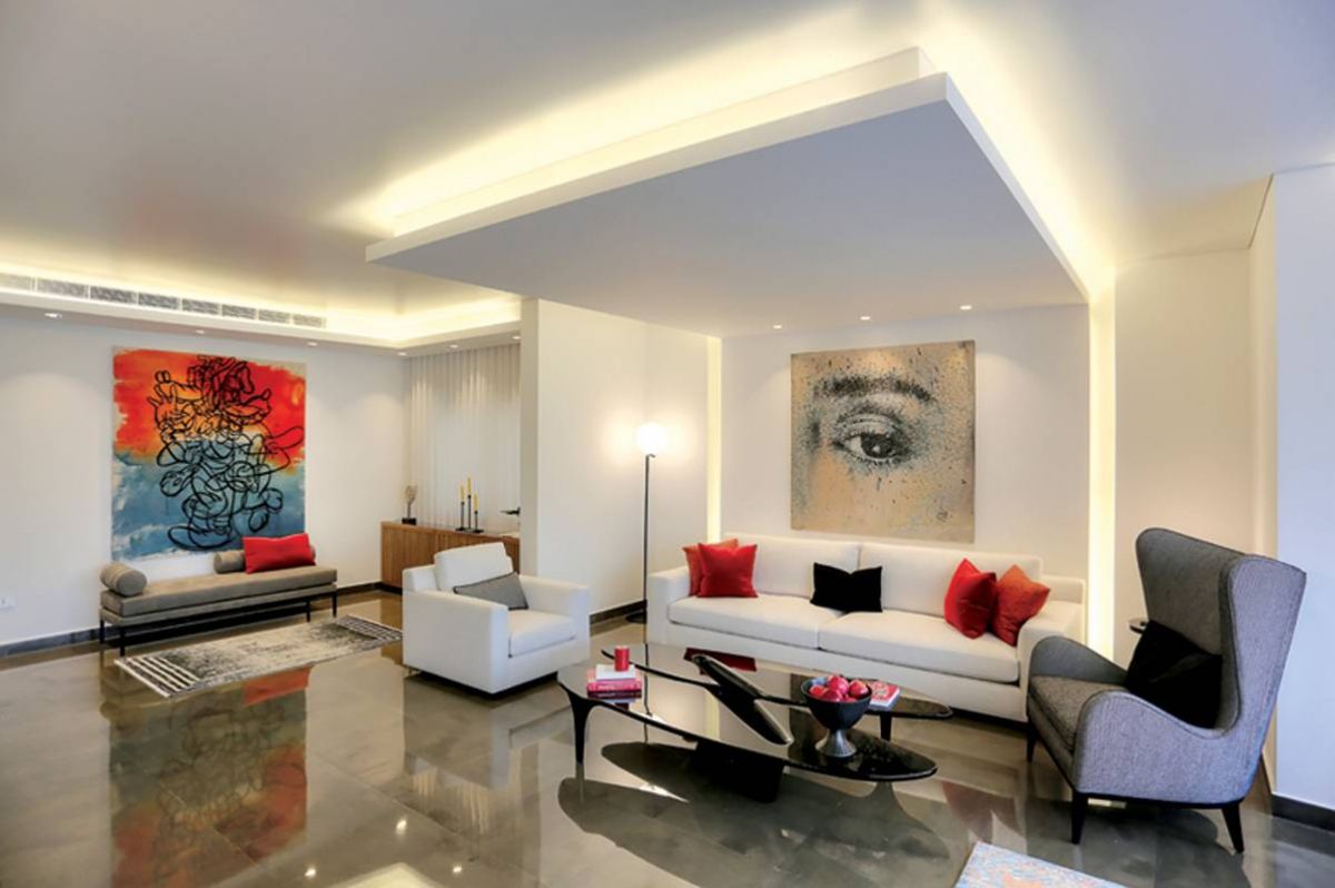 المهندسة مي جبارة في إبداع جديد... 
منزل الشباب ينبض بالحياة...  ألوانه نارية وأنيقة معاً