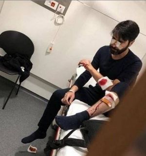 نجم لبناني ينجو من حادث سير مروع