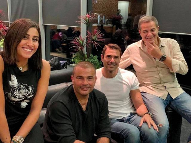 عمرو ودياب فى السعودية