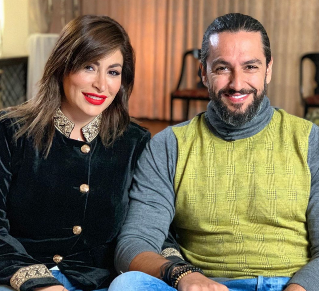 بالفيديو – بسبب شيرين عبد الوهاب ديمة بياعة وزوجها في موقف رومنسي لافت