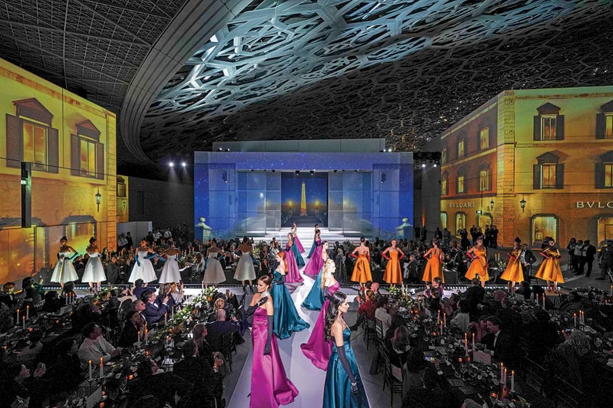 BVLGARI احتفالية ضخمة في متحف اللوفر في أبو ظبي
