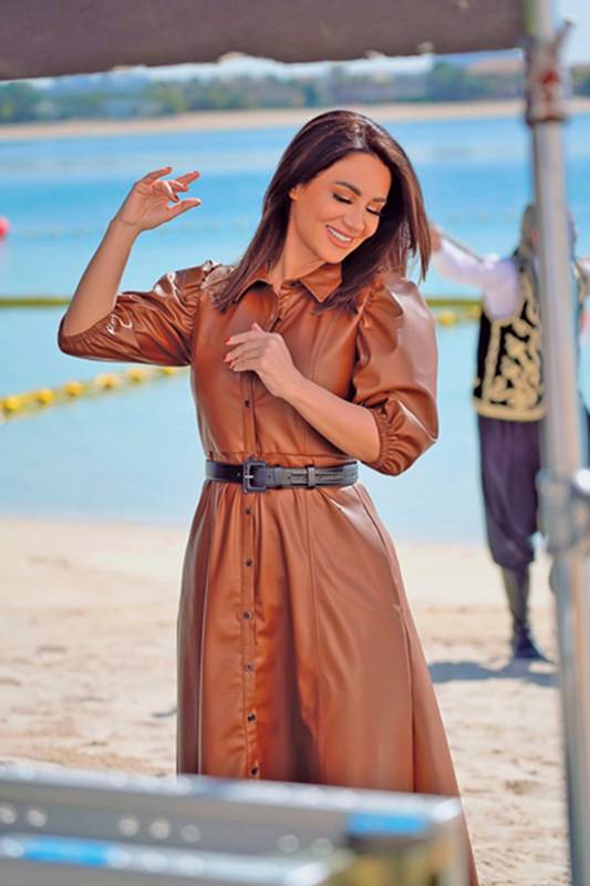 ديانا حداد تصوّر في دبي 