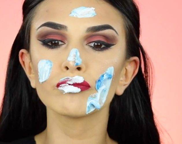 استخدمت معجون الحلاقة بدلاً من منتج إزالة المكياج... هل تتجرئين؟