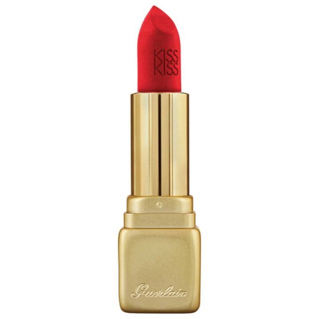 ‏KissKiss Matte Hydrating Matte Lip Colour in 331 Chilli Red من Guerlain 
