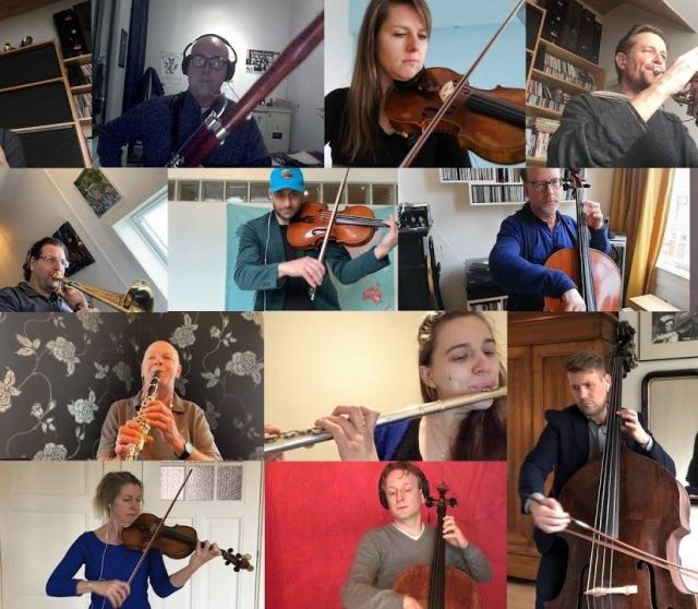 فرقة سمفونية تجتمع افتراضياً وتعزف لبيتهوفن من أجل مرضى كورونا