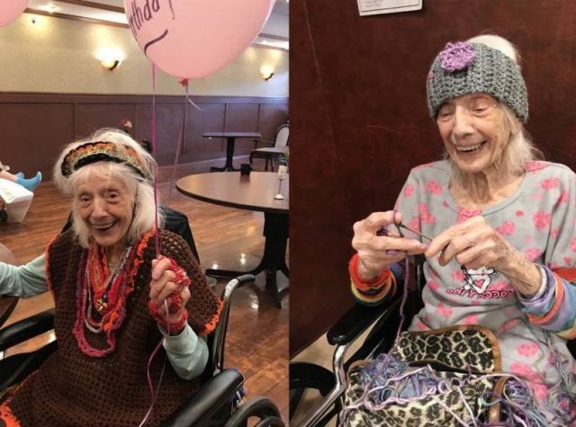 في الـ101 من عمرها ونجت من الإنفلونزا الإسبانية والسرطان وكورونا