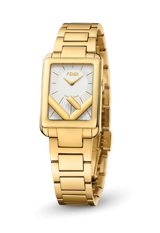 Fendi Timepieces Run Away Rectangle التناغم السلس بين الكلاسيكي واللفتة المعاصرة