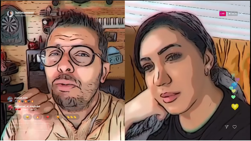 اسماء المنور وحاتم عمور يطلقان ديو 