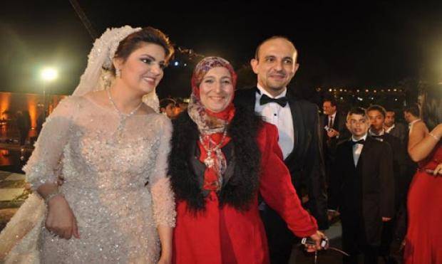 من حفل زفاف هديل 