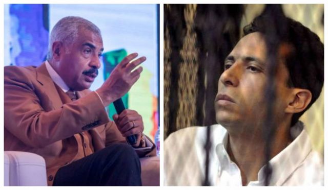 محسن السكري وهشام طلعت مصطفى