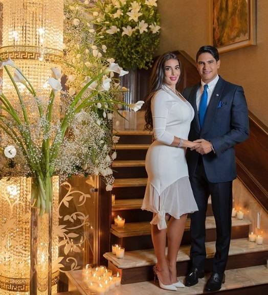 بالصور - أول ظهور لأبو هشيمة وياسمين صبري بعد شهر العسل