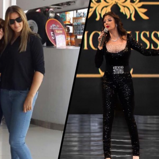 رضوى الشربيني قبل خسارة الوزن وبعدها