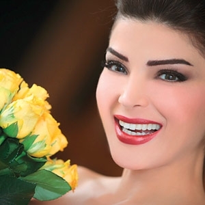 دينا حايك تتخيّل نفسها عروساً