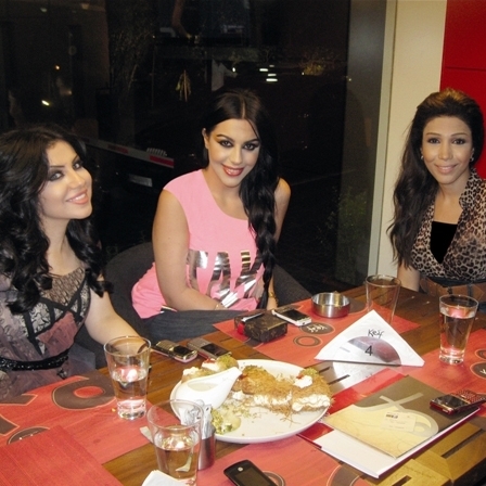 أروى وحليمة وليلى اسكندر