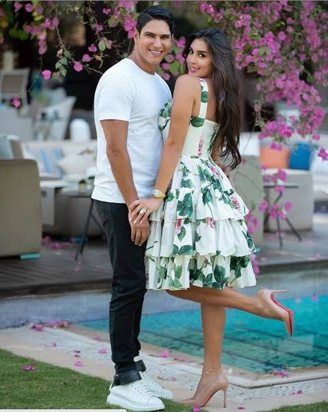 صورة رومنسية من الجو لياسمين صبري وأبو هشيمة.. ومتابعة تحذرها