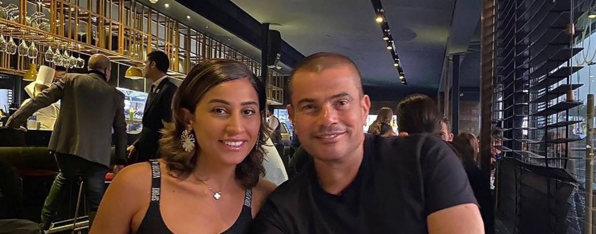 دينا الشربيني تقدم العزاء لطليقة زوجها .. وهذا ما فعله عمرو دياب