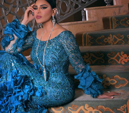 في مرة نادرة- هل هذه الفتاة الجميلة بالمكياج هي ابنة أحلام؟