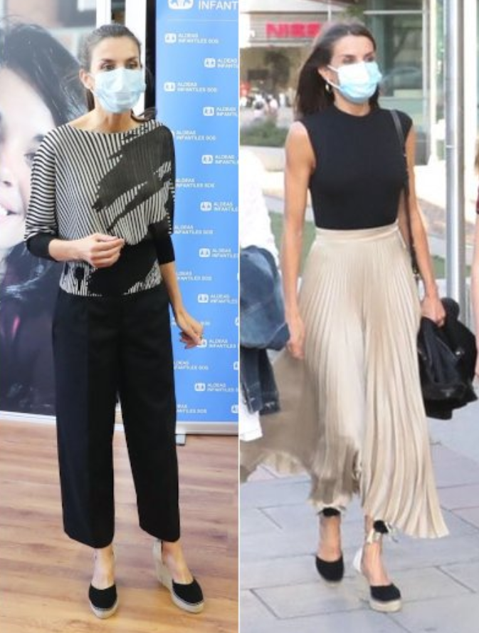 بالصورة – كم يبلغ سعر حذاء الملكة ليتيزيا في أحدث إطلالاتها؟